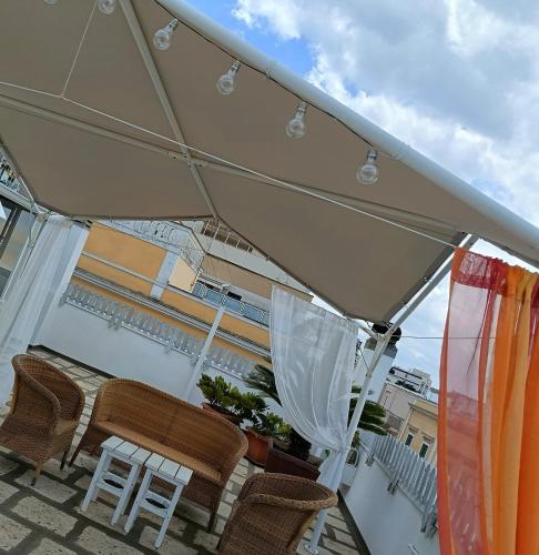 Balkón nebo terasa v ubytování La piccola Mimì