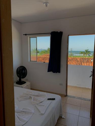 Postel nebo postele na pokoji v ubytování Pousada Beach Porto Novo