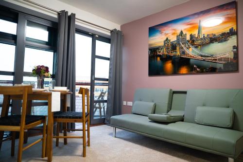 Posezení v ubytování Digbeth Aparthotel