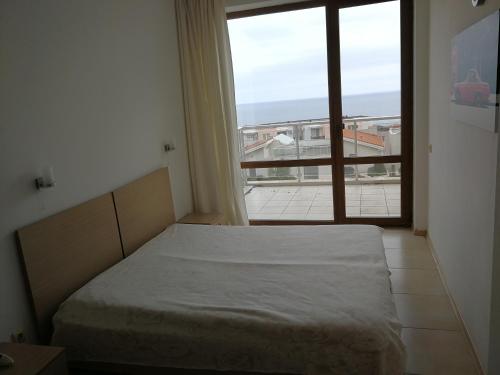 Postel nebo postele na pokoji v ubytování Fantastic family villa with sea view