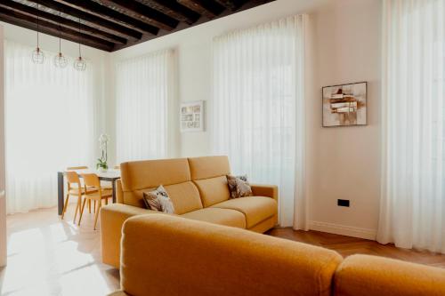 Χώρος καθιστικού στο Casa Romano Suites