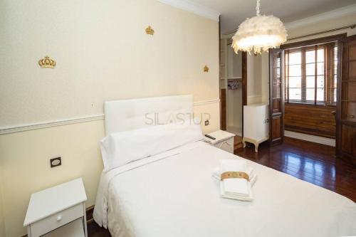 Ένα ή περισσότερα κρεβάτια σε δωμάτιο στο Casona de Lila