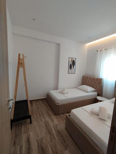Katil atau katil-katil dalam bilik di Amente Apartaments