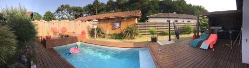 Maison 8 personnes avec piscine