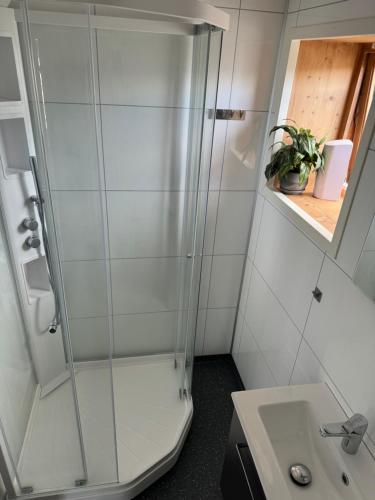 Koupelna v ubytování LUN Home