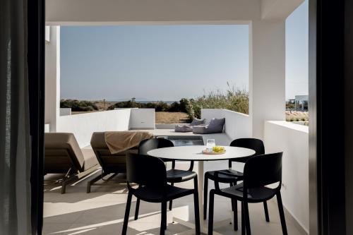 Posezení v ubytování Sundunes Hotel Naxos