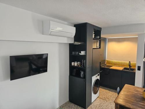 Køkken eller tekøkken på Apartamento reformado vista mar