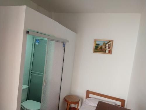 Koupelna v ubytování Casa Larimar