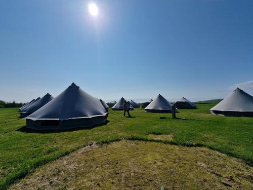 Příroda nedaleko luxury tent