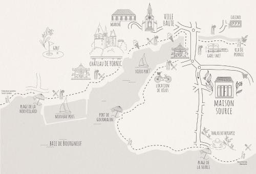 Billede fra billedgalleriet på Maison Source i Pornic