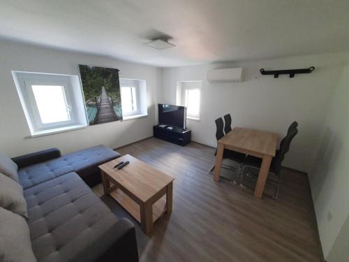 Posezení v ubytování Apartment Ledince