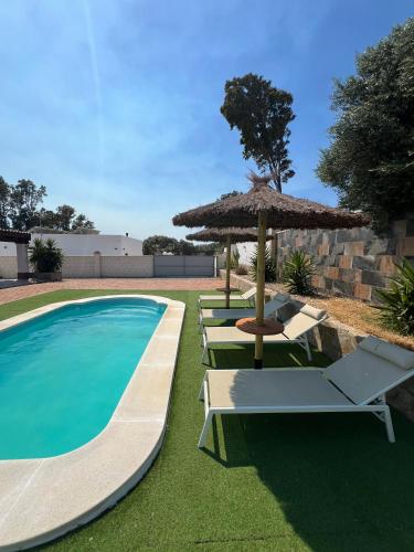 BAMBÚ · Casa rural en Vejer con piscina privada