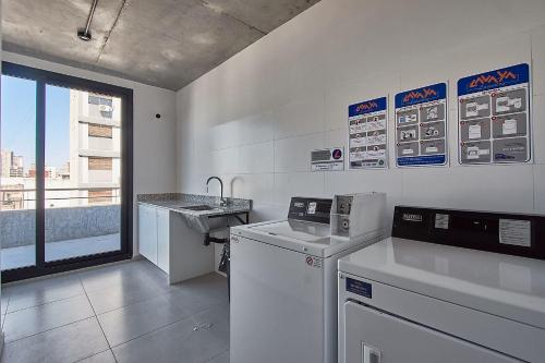 Η κουζίνα ή μικρή κουζίνα στο Urban Rent - Departamentos Temporarios en Belgrano