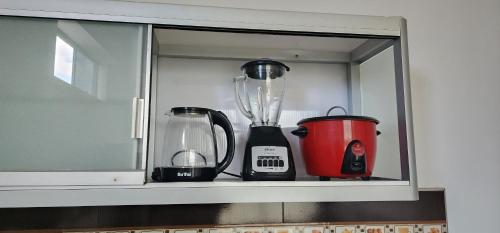 Dapur atau dapur kecil di Mini Depa 4to Piso