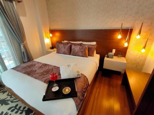 Postel nebo postele na pokoji v ubytování Mama Cuchara by Art Hotels