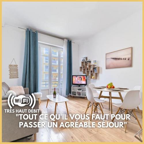 Centre Ville- Superbe Appartement T2-Cosy-Wifi