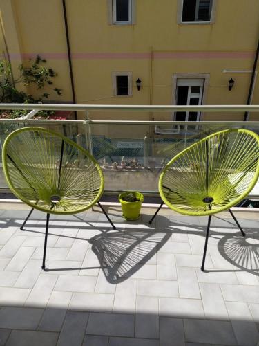 Балкон или терраса в La Perla del Mare - 9 minutes from FCO Airport - Free WiFi e Netflix