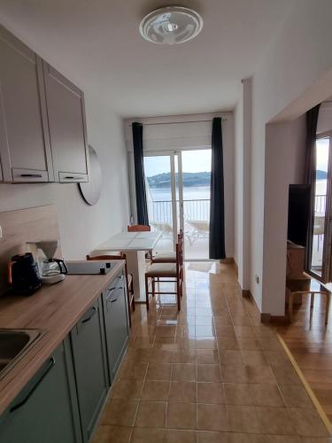 Kuchyň nebo kuchyňský kout v ubytování Villa Suzana