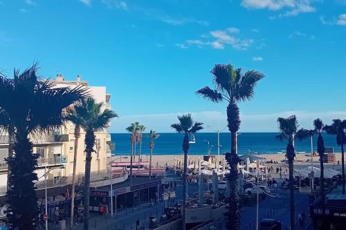 Vue sur mer à Canet Plage