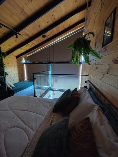Posezení v ubytování Cabana Cambará