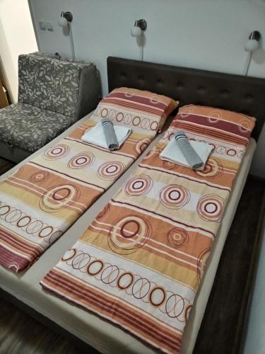 Llit o llits en una habitació de Studio Elizabeta