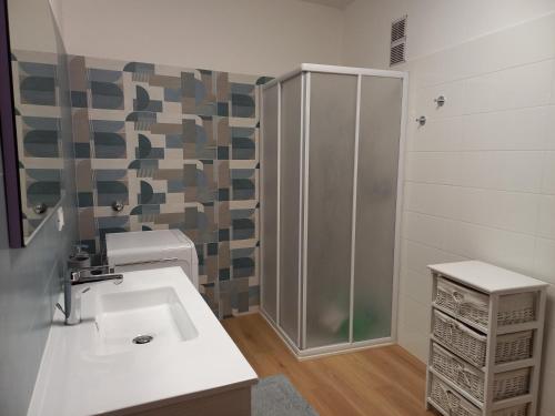 Ένα μπάνιο στο Casa Vacanze Paola
