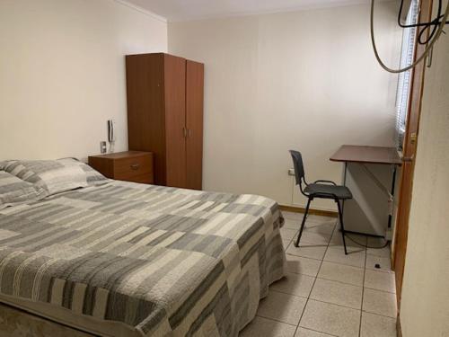 Ένα ή περισσότερα κρεβάτια σε δωμάτιο στο Homerent