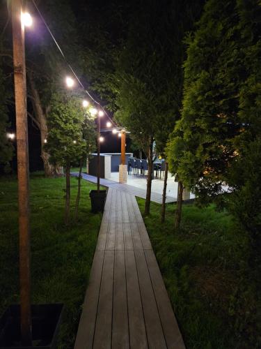 Jardín al aire libre en Navas River House