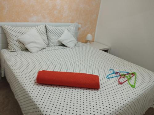 Säng eller sängar i ett rum på Casa vacanze Sabin