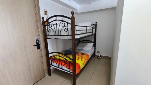 Postel nebo postele na pokoji v ubytování Cómodo Apartamento frente al Mar