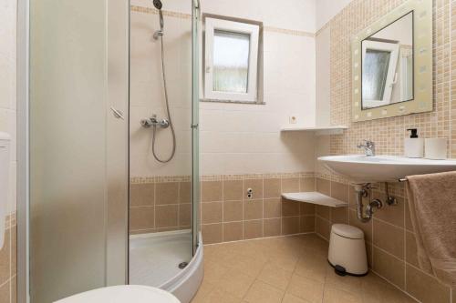 Koupelna v ubytování Apartment in Cizici - Insel Krk 50538