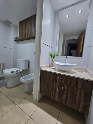 Koupelna v ubytování Mendoza Your Apart