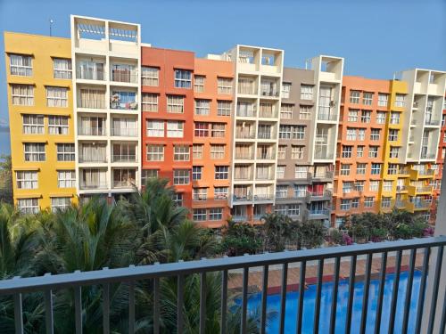Piscina en o cerca de Bridge view 2BHK at Dabolim Goa