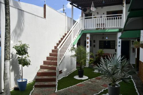 Κήπος έξω από το Pousada Jardim Mágico