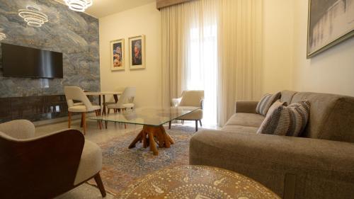 Χώρος καθιστικού στο The Palm Residence Baghdad