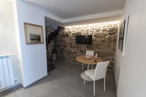 TV a/nebo společenská místnost v ubytování CRYSAS HOME