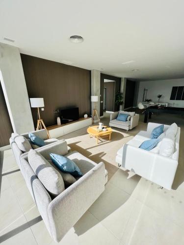 Logement moderne et cosy avec piscine, jacuzzi, salle de sport et billard
