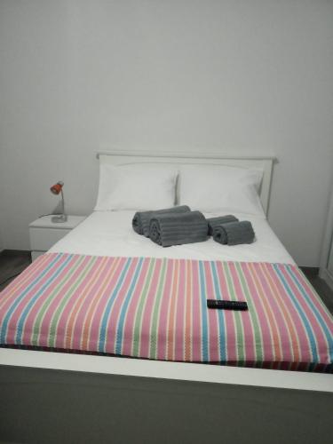 Katil atau katil-katil dalam bilik di Villa Pisco