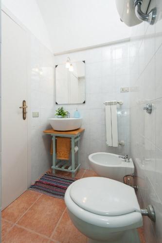 Ванная комната в Casa La Ronza