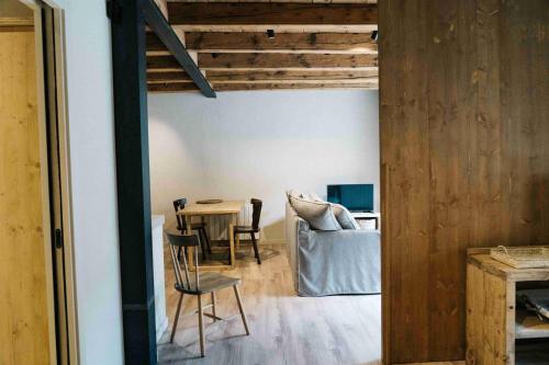 Χώρος καθιστικού στο Cal Rus Apartament 3