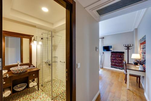 Koupelna v ubytování Akanthus Hotel Ephesus