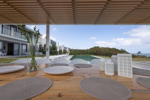 Μπαλκόνι ή βεράντα στο Miguel Luxury Beach Front Villa