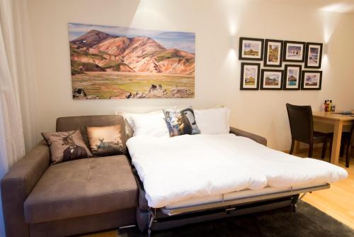 Postel nebo postele na pokoji v ubytování City Comfort Apartments