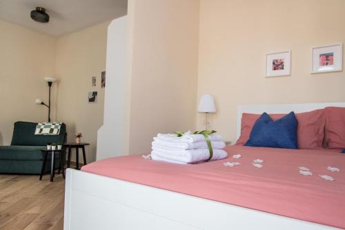 Кровать или кровати в номере Casa Bohemia B&B