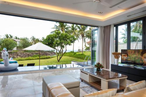 Κήπος έξω από το Ocean Sunny Villas Da Nang