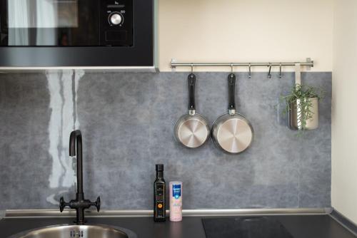 Кухня или мини-кухня в Casa Bohemia B&B
