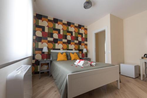 Кровать или кровати в номере Casa Bohemia B&B