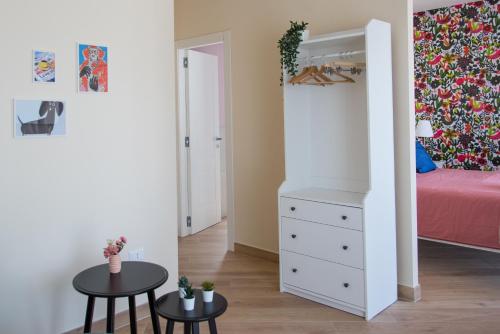 Кровать или кровати в номере Casa Bohemia B&B