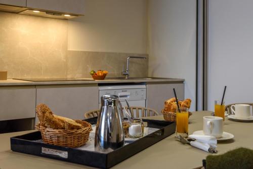 Jídlo v aparthotelu nebo okolí