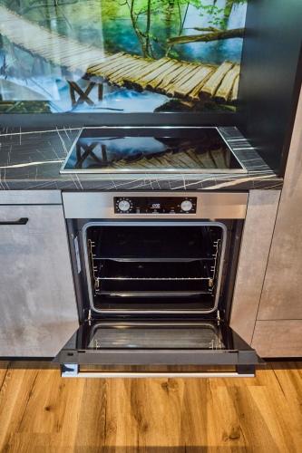 Apartment Sophieにあるキッチンまたは簡易キッチン